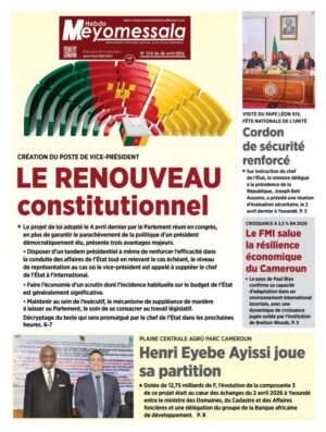 Meyomessala Hebdo du 06 Avril 2026