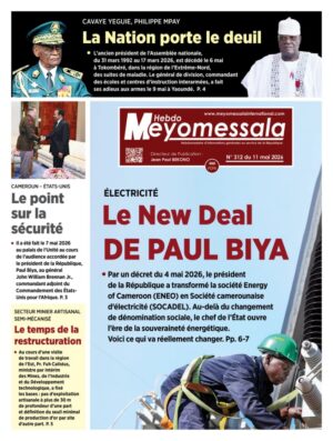 Meyomessala Hebdo du 11 Mai 2026