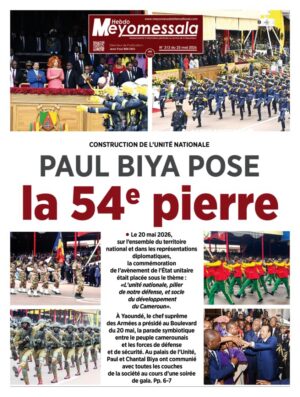 Meyomessala Hebdo du 25 Août 2026