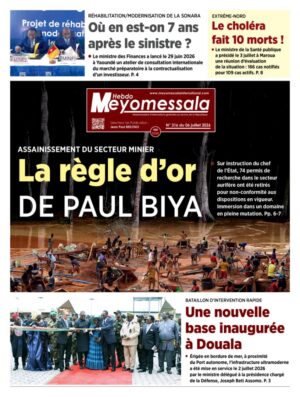 Meyomessala Hebdo du 06 Juillet 2026