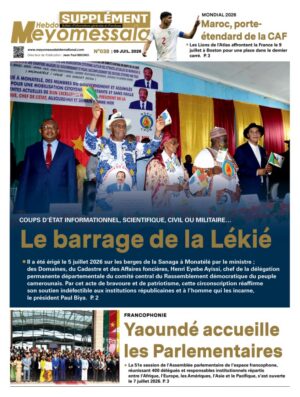 Meyomessala Hebdo Supplément du 09 Juillet 2026