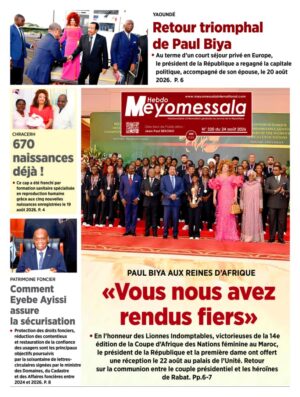 Meyomessala Hebdo du 24 Août 2026