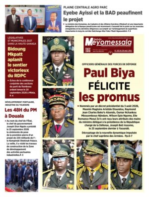 Meyomessala Hebdo du 28 Septembre 2026