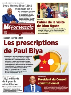 Meyomessala Hebdo du 19 Octobre 2026